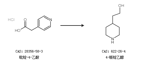 4-哌啶乙醇的合成路線概述